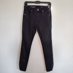 Ladies SZ 26 Ariano Goldschmied Black Farrah Ankle Jean